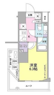 SIL西五反田【10階】の間取り