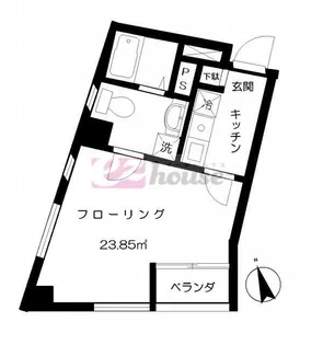 エルグランド・イナII【3階】の間取り