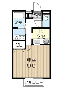 アムール 風香【1階】の間取り