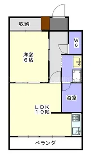 ボナール三条高倉【4階】の間取り