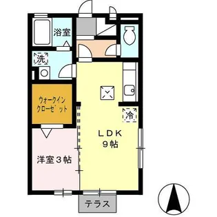 グレース【1階】の間取り