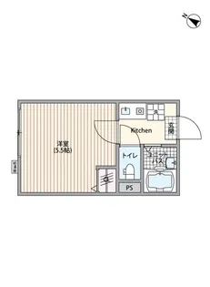 アーバングレイス五反野II【1階】の間取り