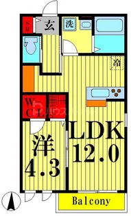 STELLA CASA【1階】の間取り