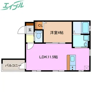 SIIK I【2階】の間取り