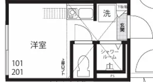 CocooN中目黒【1階】の間取り