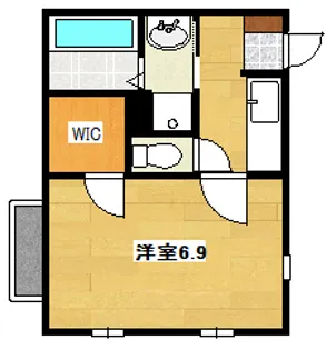 フォルトゥーナ東川口第2【2階】の間取り