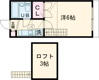 メゾンディソレイユ【2階】の間取り