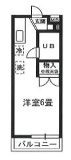 CREATIF中野【8階】の間取り