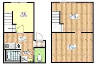 フェリチタ横川【5階】の間取り