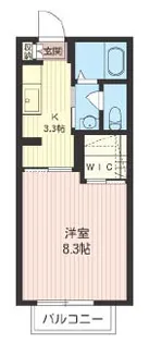 ADONIS I【2階】の間取り