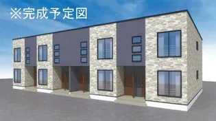 秋田県由利本荘市岩渕下【アパート】の外観