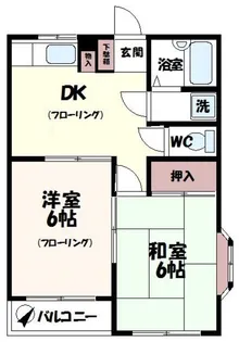 メイプルハイム【2階】の間取り