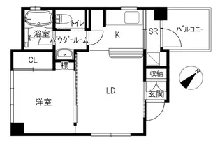 BARCINOII【2階】の間取り