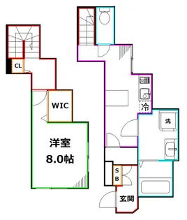 LIGNUM武蔵野の間取り