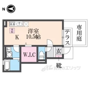 プロスパー【1階】の間取り
