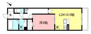 CRADLE【2階】の間取り