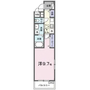 ヒカルサ加古川別府【1階】の間取り