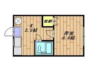 コーポエンゼル【1階】の間取り