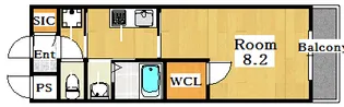LUCE【2階】の間取り