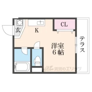アマデウス【1階】の間取り