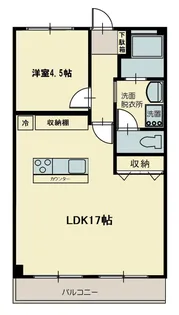 志幸76MANDARIN成増【4階】の間取り