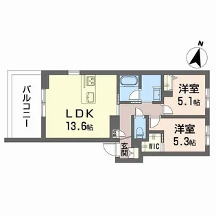SHINE FORT【3階】の間取り