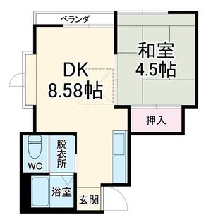 OMハイツ【2階】の間取り