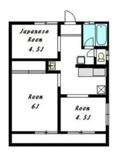 シティハイム湘南【2階】の間取り