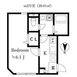 ルクレアIII【2階】の間取り