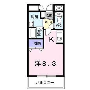 Court Lively【3階】の間取り