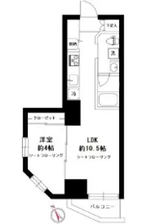 La Perla Bunkyo Koishikawa【5階】の間取り