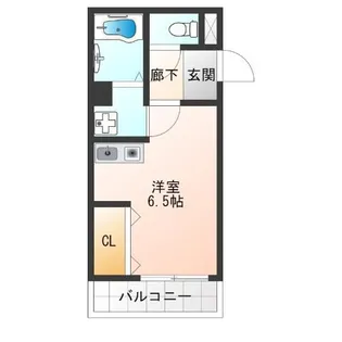 ペントハウス花園【8階】の間取り