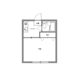 赤羽宝コーポ【2階】の間取り
