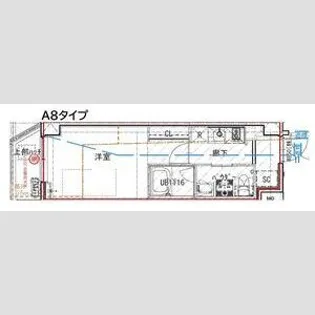 ES-Grande大島ガーデンテラス【7階】の間取り