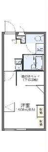 レオパレスアルティミエ【2階】の間取り