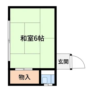 鈴木アパート【2階】の間取り