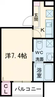 エスポワール露橋【1階】の間取り