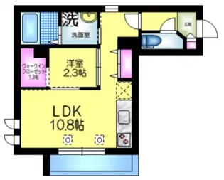 へーベルメゾン森下【2階】の間取り