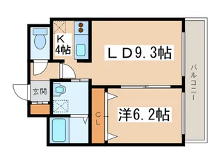 レジディア札幌駅ノース【8階】の間取り