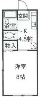 ハイムピュア【2階】の間取り