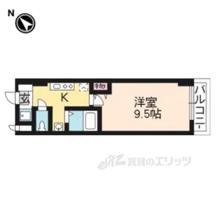 RacoonD2【1階】の間取り