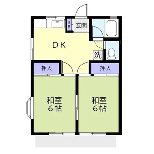 フォーレスト島村【1階】の間取り
