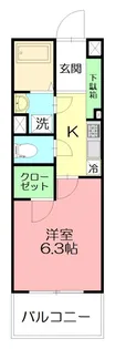 グランヒルズ【2階】の間取り