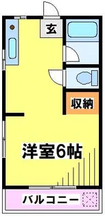 ハイツトニカ【2階】の間取り
