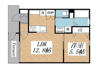 Casa・acero【1階】の間取り