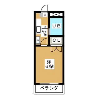 ブランハイム【3階】の間取り
