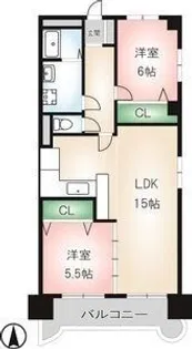 M s Global Port II【7階】の間取り