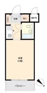 ライオンズマンション雪ヶ谷【2階】の間取り