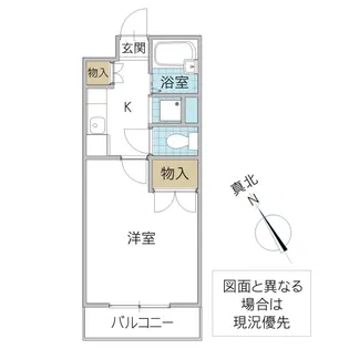 フローラル321【2階】の間取り