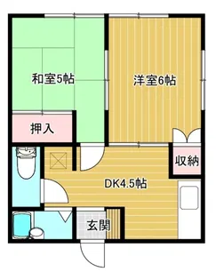 サンフレッチェ五井【2階】の間取り